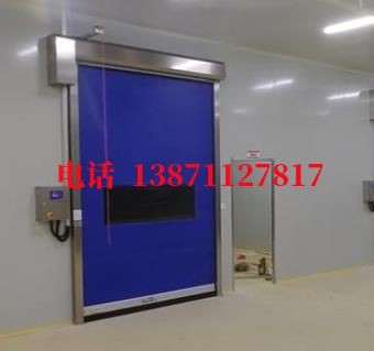 高速自动拉链密封快速卷帘门